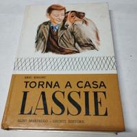 "Torna a casa Lassie" libro vintage 1974,ed.Giunti