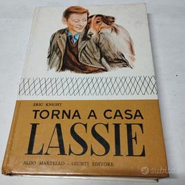 "Torna a casa Lassie" libro vintage 1974,ed.Giunti