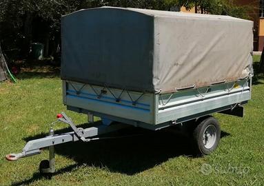 Rimorchio agricolo portata 600 Kg