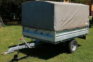 Rimorchio agricolo portata 600 Kg