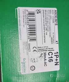 Differenziale magnetotermico Schneider  16A 