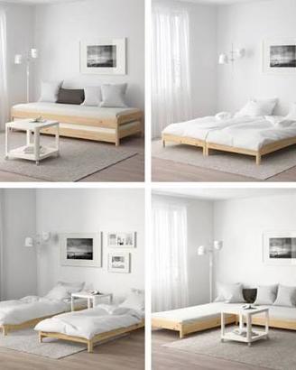 Ikea Utaker con materassi, in buone condizioni
