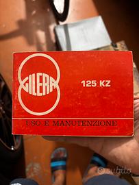 Libretto uso e manutenzione Gilera KZ