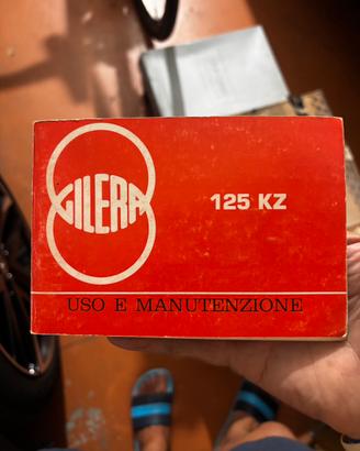 Libretto uso e manutenzione Gilera KZ