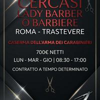 Lady barber o barbiere
