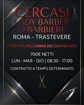 Lady barber o barbiere