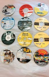 🛑12 Giochi Demo PC Megasine Computer PC fun Prog