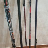 lotto canne barca e lago