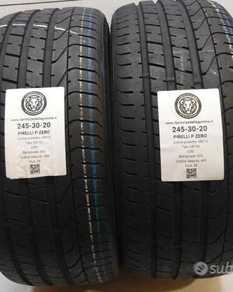 2 gomme 245 30 20 pirelli a48010