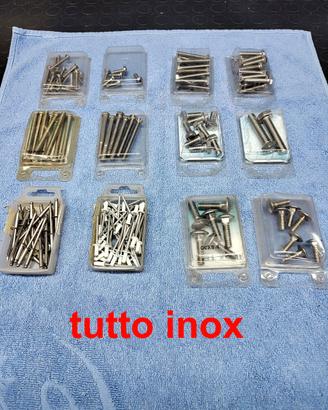Set bulloneria e rivetti inox