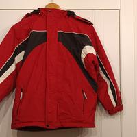 giacca sci rossa 12 anni