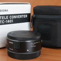 Sigma Tele converter  1.4X TC-1401 per Canon