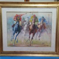 Dipinto su tela incorniciato