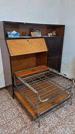 cassettiera/letto
