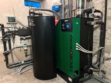 Caldaia a pellet 34kW alta efficienza
