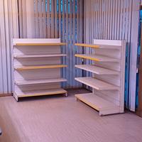 Scaffali in metallo bianco