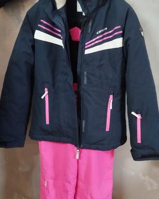 Completo sci bambina 11-12 anni