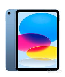 Apple iPad 10a Gen. 64GB, Wi-Fi, 10,9" - Blu