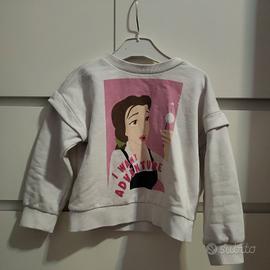 felpa Disney Belle bambina 3-4 anni