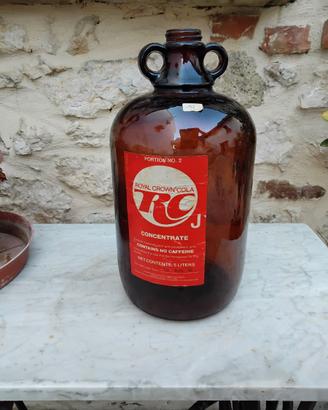 Bottiglione  vintage Royal Crown Cola (RC Cola) .
