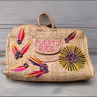 borsa in paglia originale vintage 