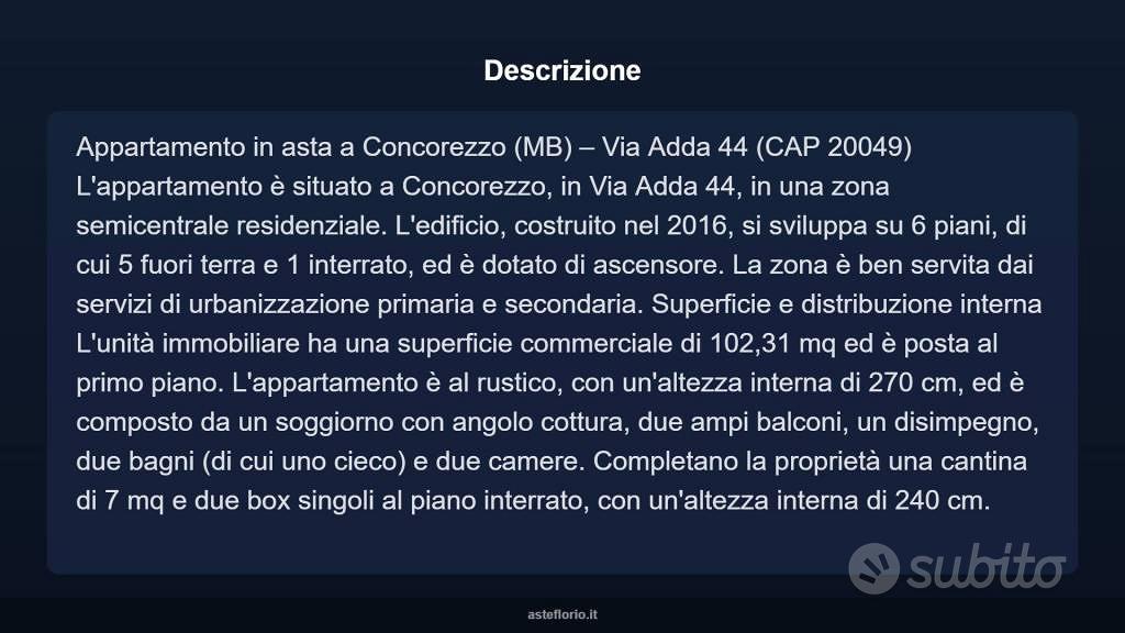 Appartamento – Concorezzo, Cascina Campaccio - Vista 4