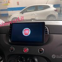 Car Tablet Android Fiat 500 Abarth CarPlay