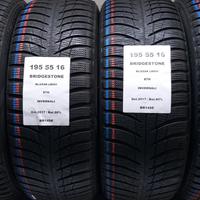 4 GOMME 195 55 16 BRIDGESTONE BR1498