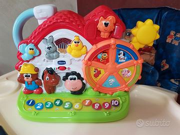 Nuova fattoria parlante chicco e porta pigiama