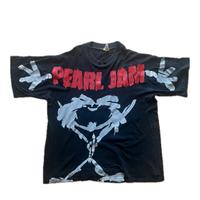 t-shirt pearl jam logo eddie wedder