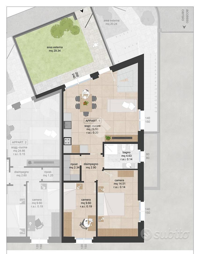 Appartamento – Rodengo Saiano, Rodengo - Vista 3