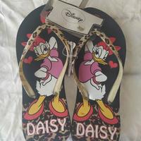 Infradito nere De Fonseca Disney Paperina