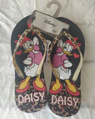 Infradito nere De Fonseca Disney Paperina
