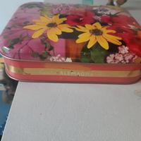 Scatola di latta Alemagna vintage