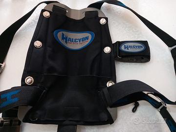 Schienalino accessoriato Halcyon in alluminio