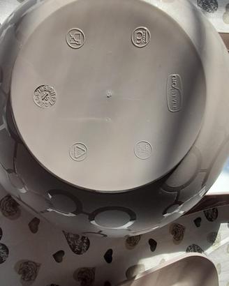 Servizio da 6 coperti plastica Giostyle e insalati