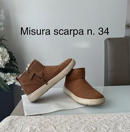 Stivaletti bassi Geox scamosciati n.34