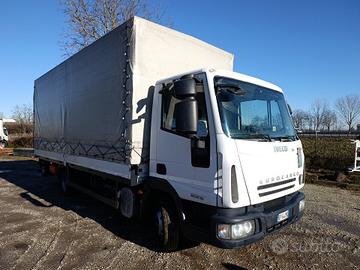 IVECO 80E18 TELONATO+SPONDA 15 Q / PORTATA 34 Q.LI