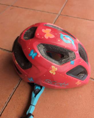 casco bici Scott bambina