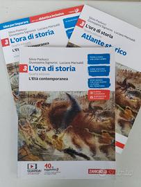 3 voll. L'ora di storia 3* anno - COME NUOVI