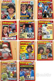 Copertine Maradona. Lotto Riviste Intrepido 85/90