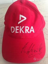 CAPPELLO MICHAEL SCHUMACHER DEKRA autografo 1999