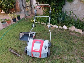 Arieggiatore scarificatore prato