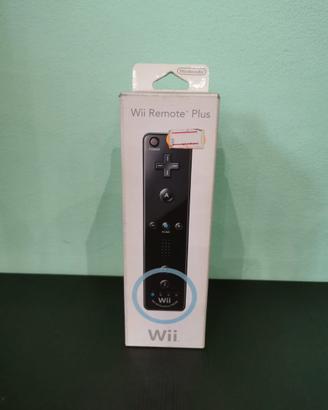 Wii Remote Plus Nero