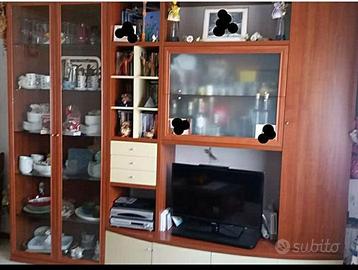 Libreria Mobile salotto, porta Tv