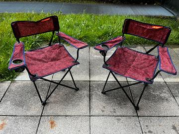 Sedie pieghevoli da campeggio