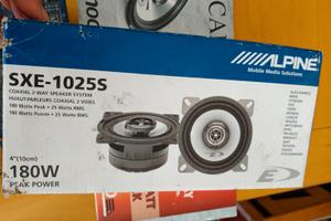 Speaker Hi-Fi auto Alpine e Phonocar