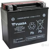 Batteria Yuasa YTX14L-BS acido corredo
