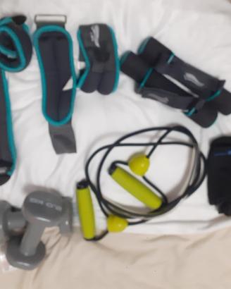 Set fitness/pesi +omaggio (acquistabili separati)