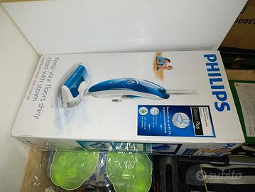 aspira e lava pavimenti a vapore